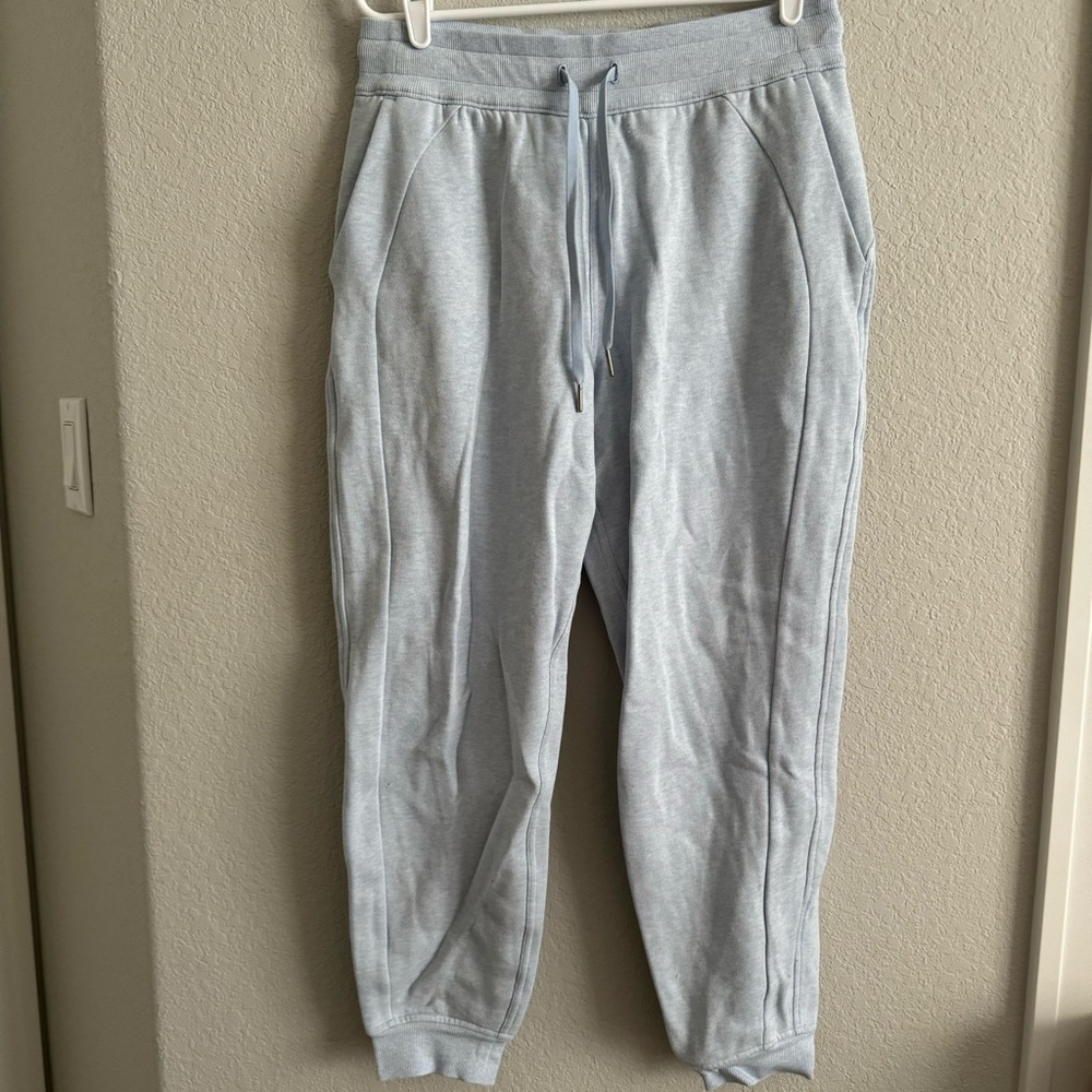 Lululemon Scuba Jogger Light Blue Heather Sweatpants